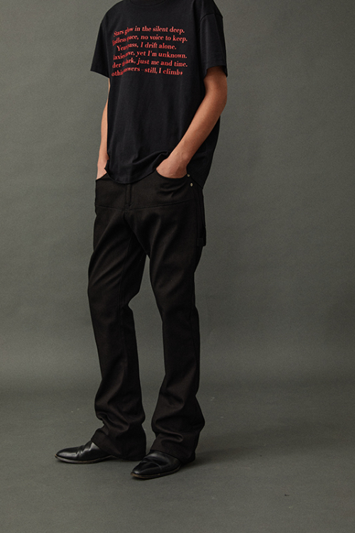 BOOTSCUT BLACK DENIM JEAN