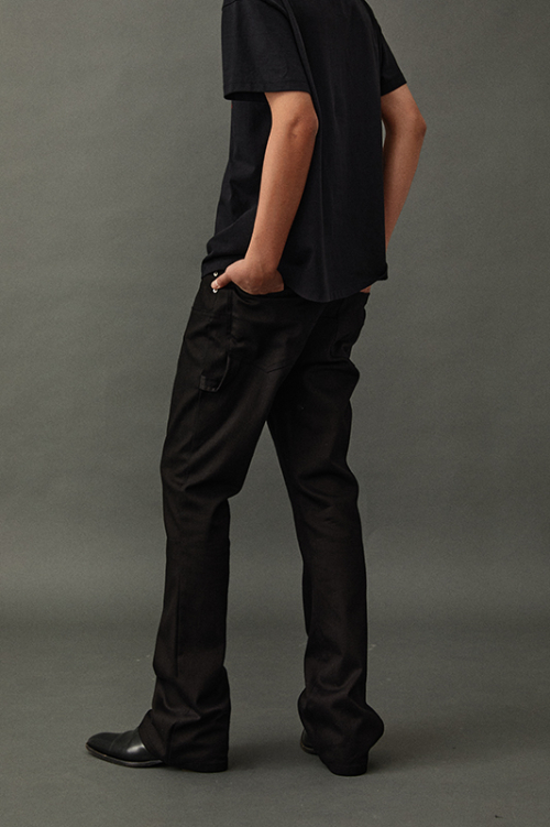 BOOTSCUT BLACK DENIM JEAN