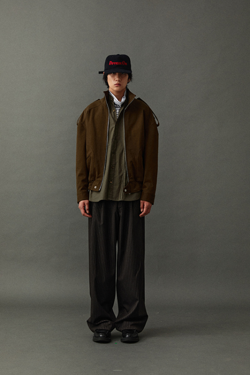 FULL ZIPPED BOMBER JACKET