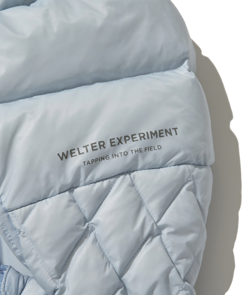 AIRQUILT среднего веса PERTEX пуховик SKY BLUE