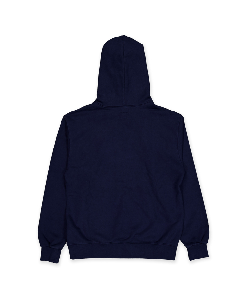 A.NET логотип тяжелый худи Navy