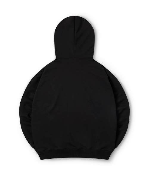 NO.424 CAW базовый логотип худи Black