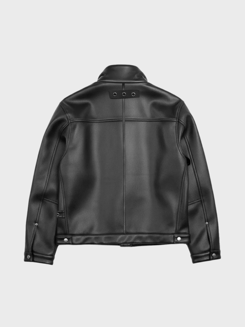 Кожаная куртка SP Cross Single Black