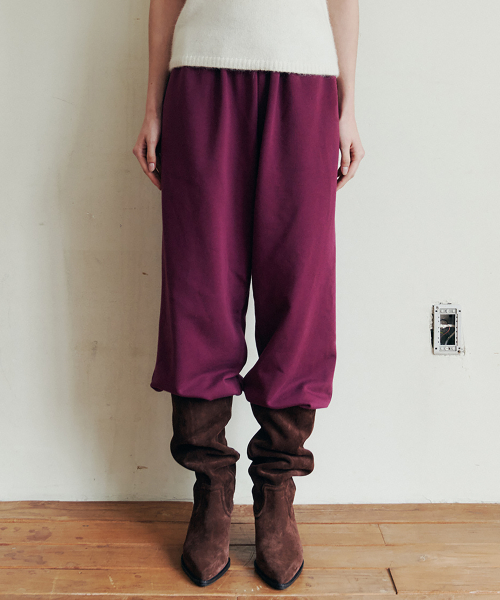 LOVE US U Sweat брюки (Burgundy)