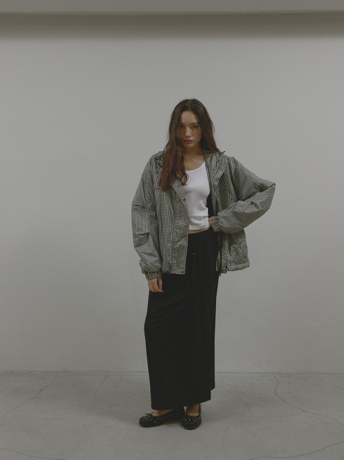 PATTERN DUO BOMBER куртка (чёрный CHECK)