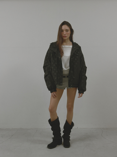 PATTERN DUO BOMBER куртка (чёрный DOT)