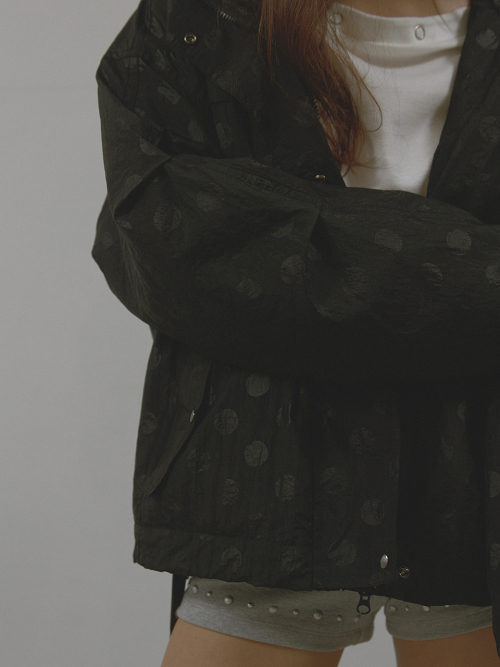 PATTERN DUO BOMBER куртка (чёрный DOT)
