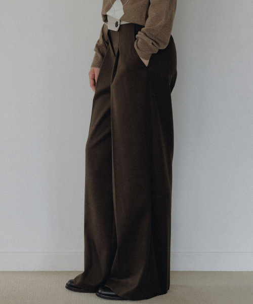 Cleo combi slacks (коричневый)