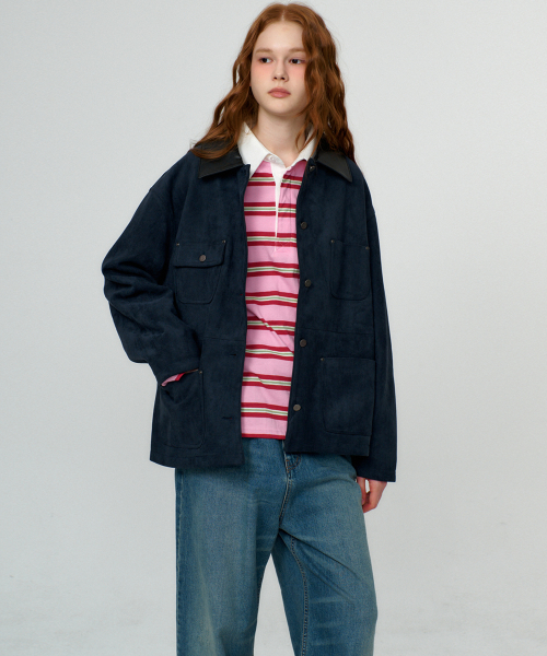 Куртка из искусственной замши Navy