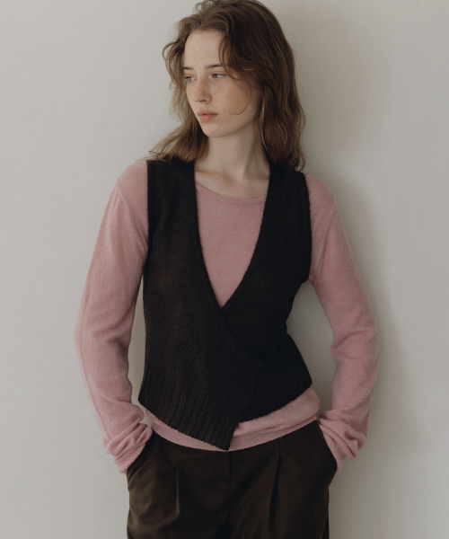 Grace обёртка bustier knit (коричневый)