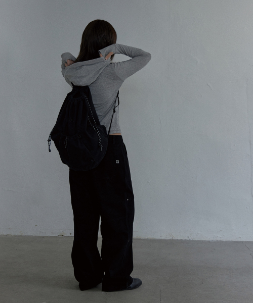 Washed String Draw Рюкзак