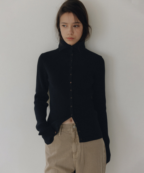 Nua pola cardigan (чёрный)