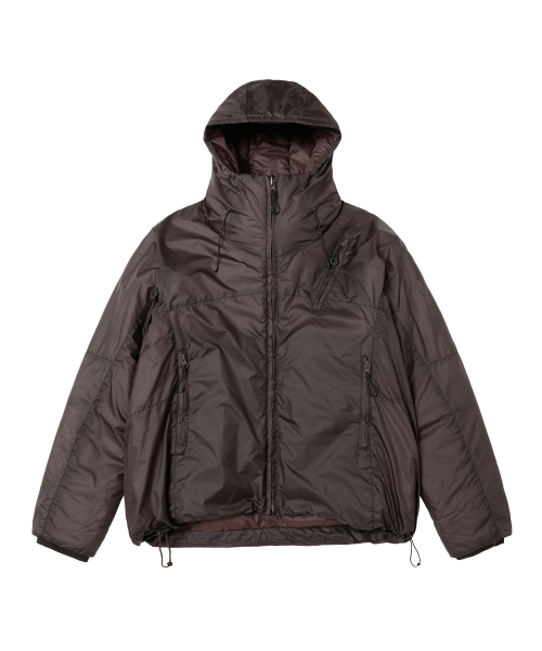 Reversible Thinsulate Padded Бомбер (Dark Brown)