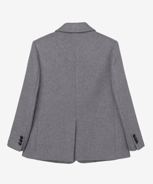 [W] Однобортный жакет из шерсти Solid
