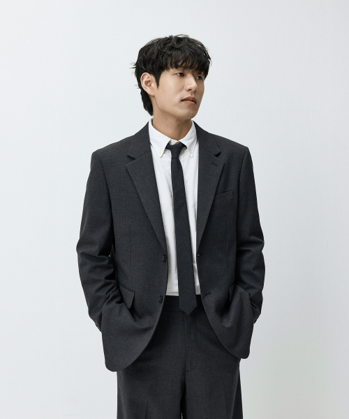 Semi Over Basic Suit Куртка Dark Grey MMFFMSJ-102DG