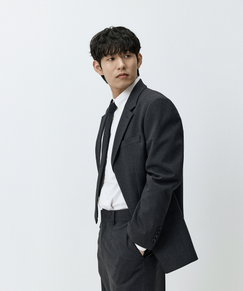Semi Over Basic Suit Куртка Dark Grey MMFFMSJ-102DG