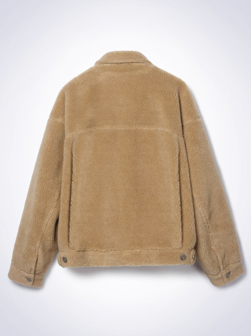 POCKET FLEECE куртка CAMEL