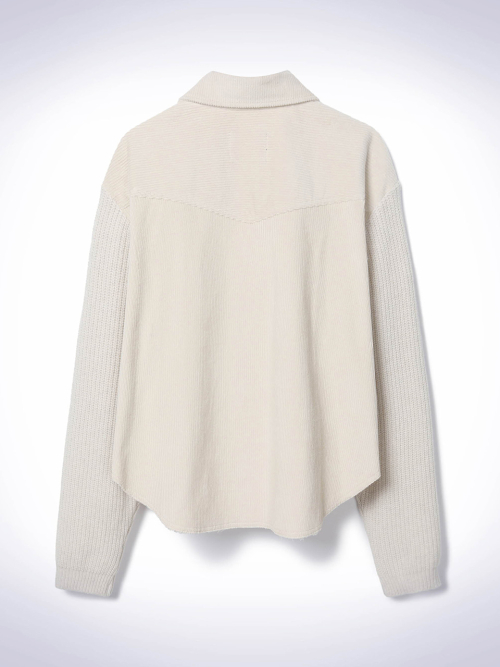 NOI CORDUROY KNIT куртка IVORY