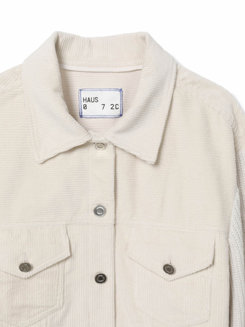 NOI CORDUROY KNIT куртка IVORY