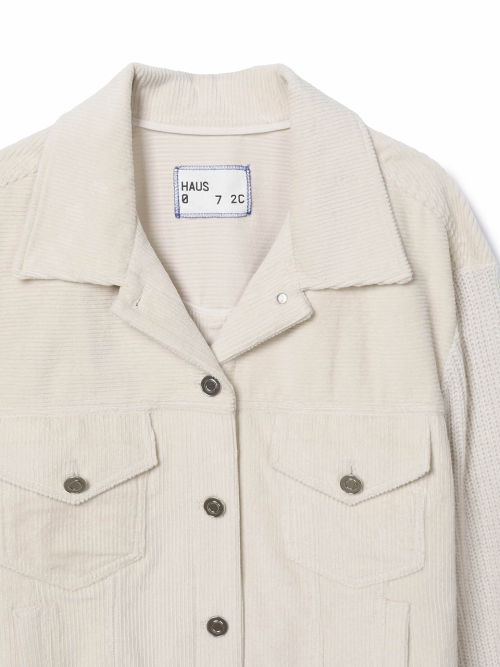 NOI CORDUROY KNIT куртка IVORY