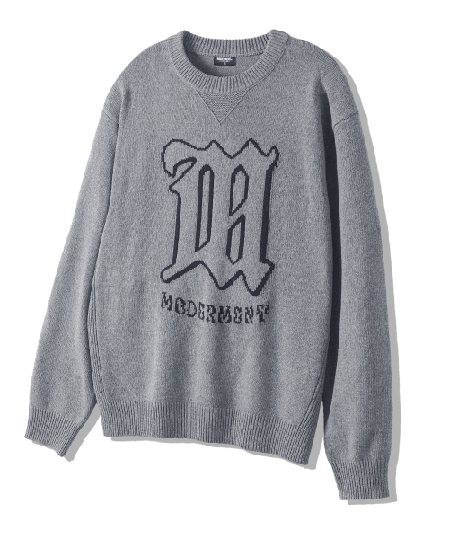 Свитер оверсайз Washable Nordic (Charcoal)