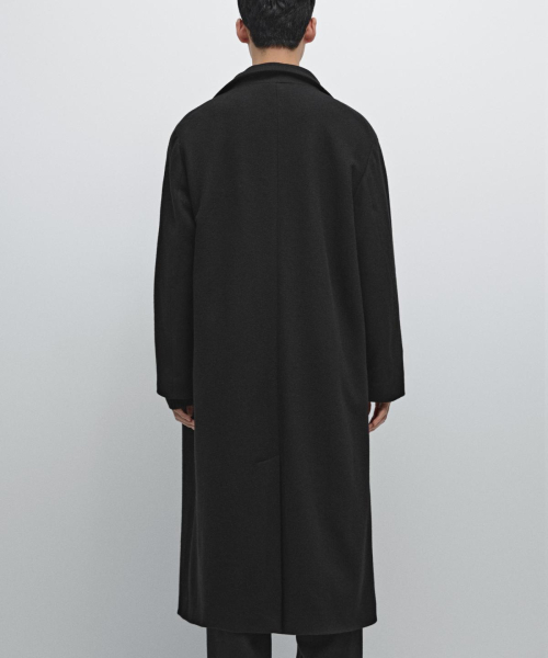 Wool Turtleneck Длинное пальто