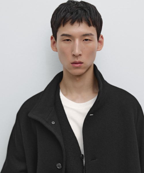 Wool Turtleneck Длинное пальто
