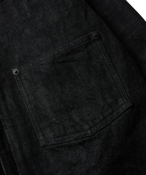 1ST DENIM JACKET (BLACK)