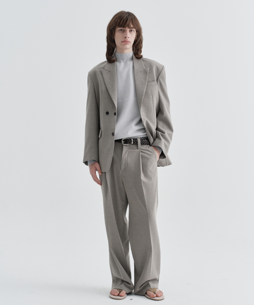 Classic Single Blazer_Beige