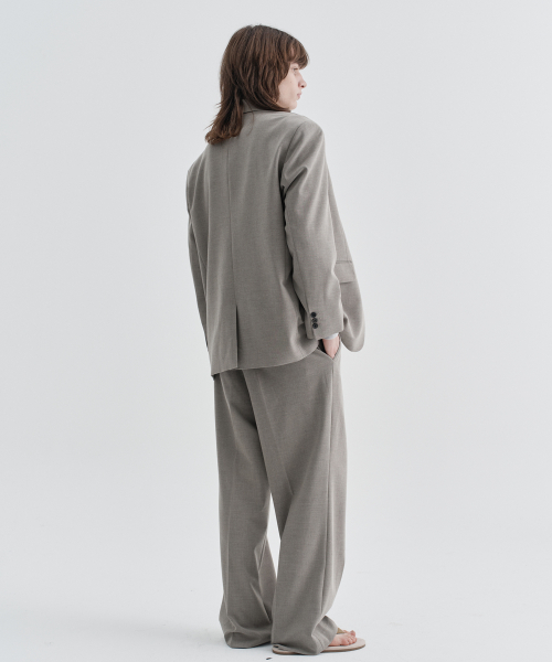 Classic Single Blazer_Beige