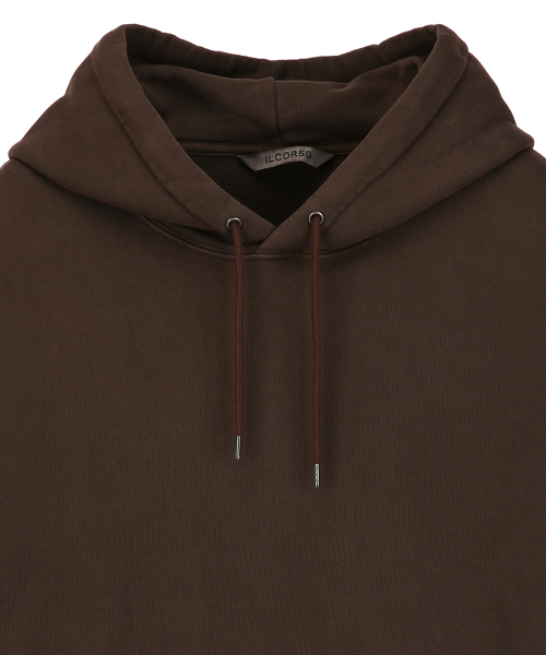 Худи Washed Essential Dark Brown IETS5F202W3