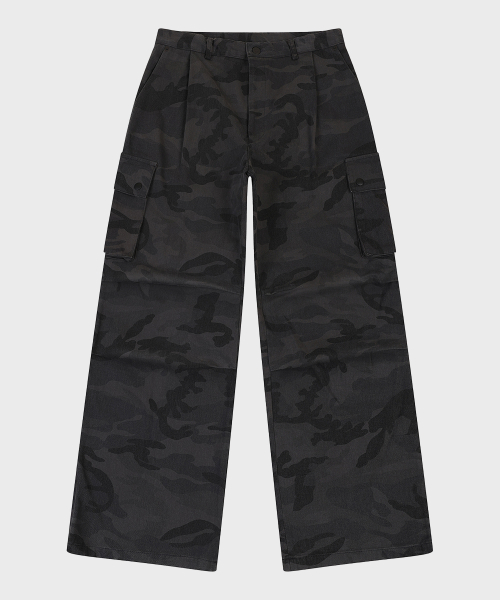 Брюки-карго парашюты Nomad Camo угольные