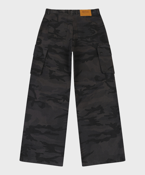 Брюки-карго парашюты Nomad Camo угольные