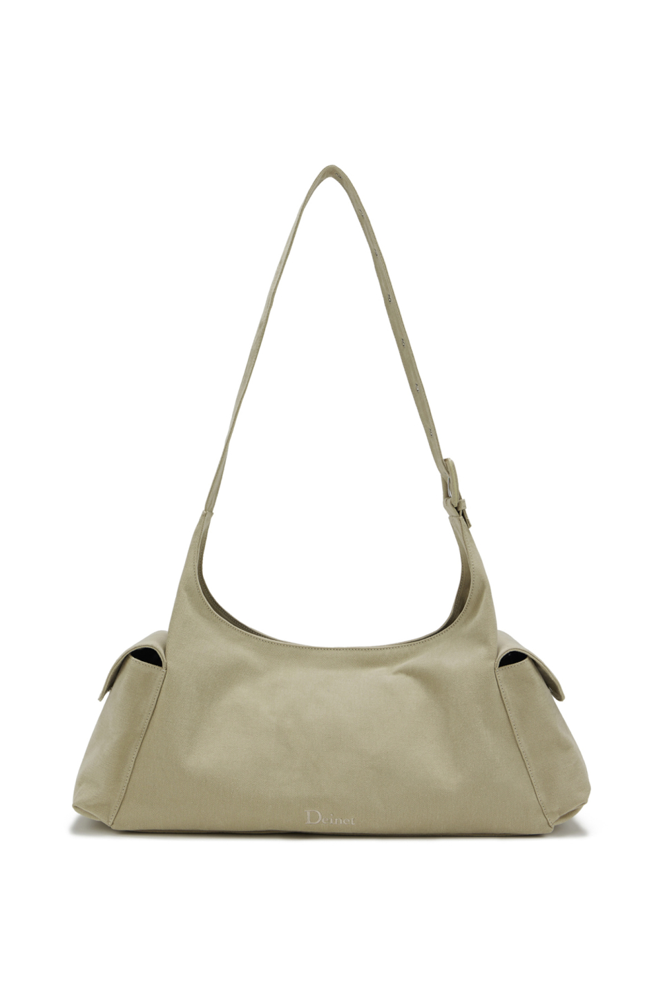 DEINET PEACH COTTON BUCKLE BAG