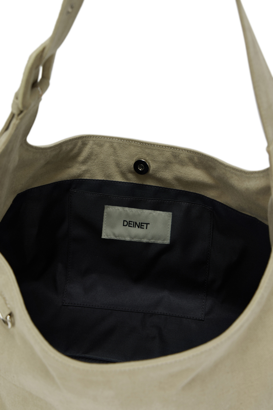 DEINET PEACH COTTON BUCKLE BAG