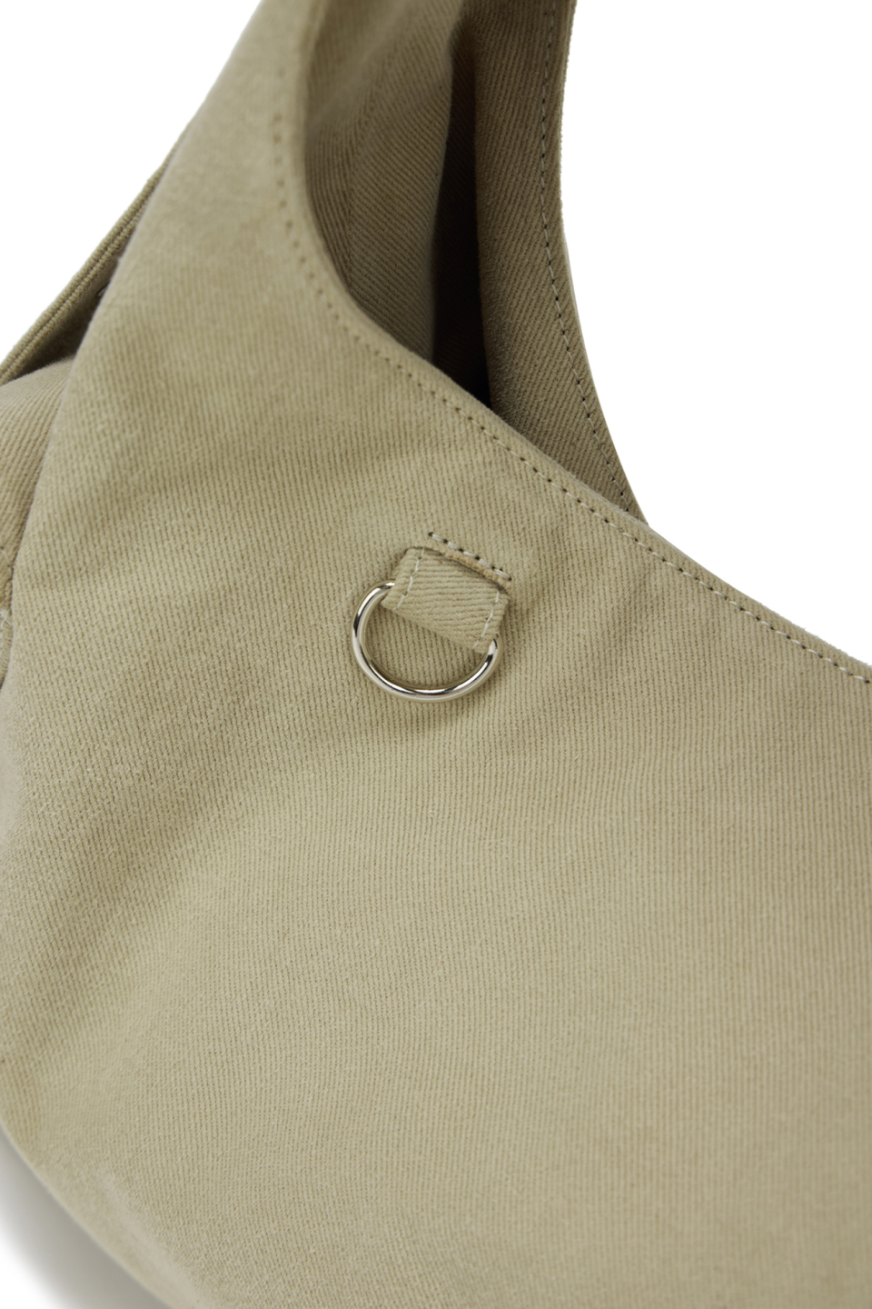 DEINET PEACH COTTON BUCKLE BAG