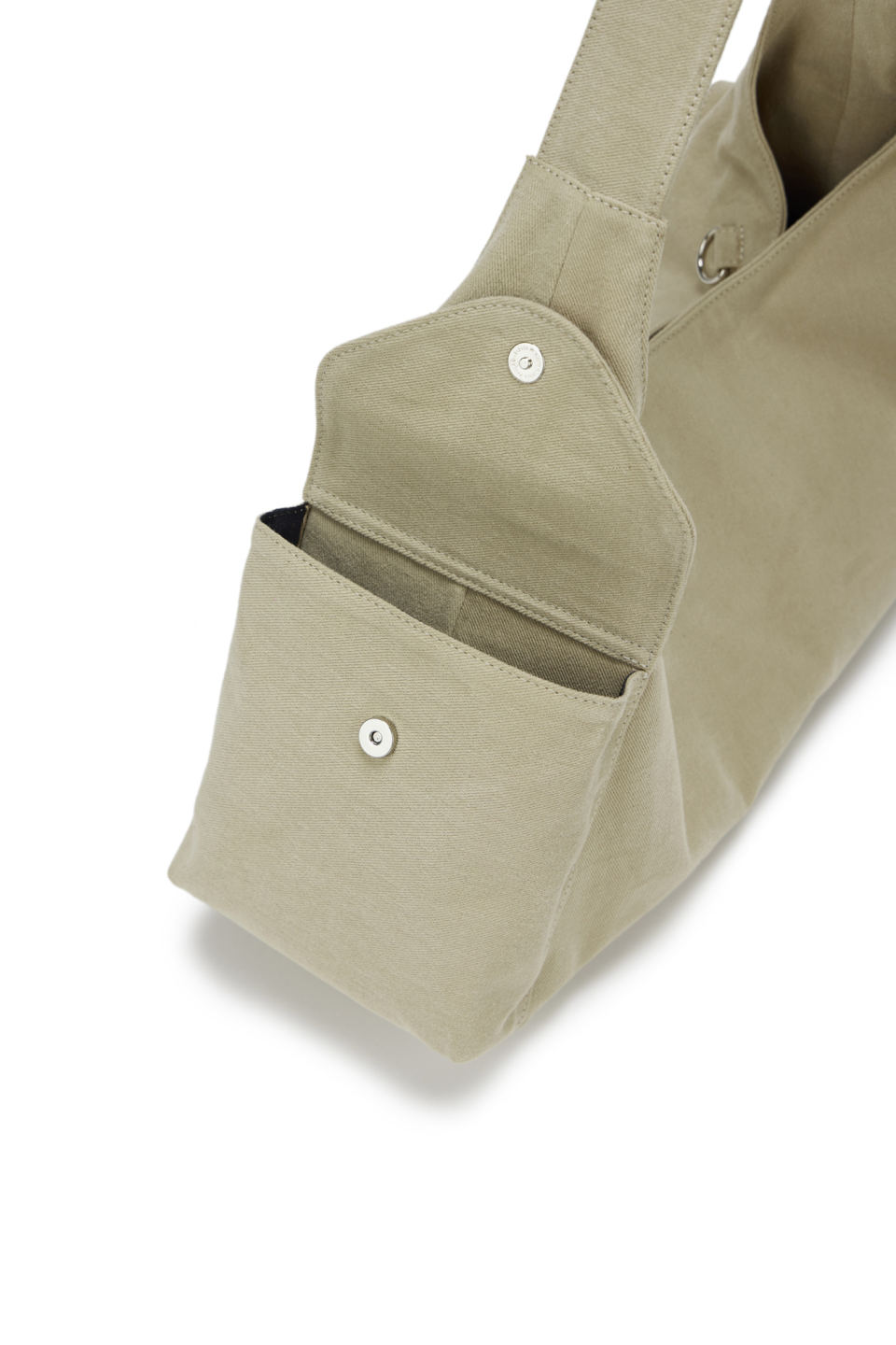 DEINET PEACH COTTON BUCKLE BAG