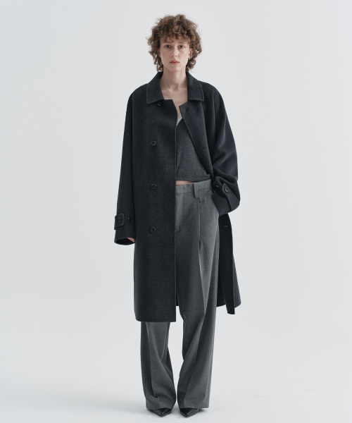 W Classic Straight Slacks_Grey