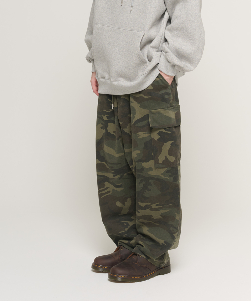 Camo Pattern Bio Balloon Брюки (Khaki)