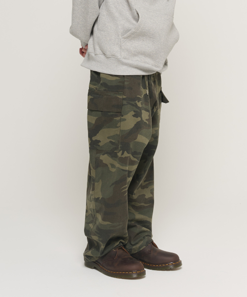 Camo Pattern Bio Balloon Брюки (Khaki)