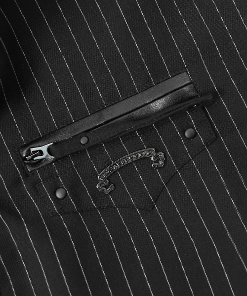 Куртка с высоким воротником Viper 91 - Black/Stripe