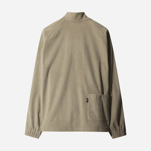Анорак Grainfield Corduroy Half Zip (DARK BEIGE)