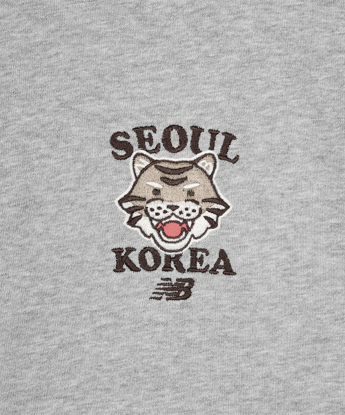 NBN0F4A033 / UNI NB Seoul Tiger Exclusive Худи (Gray)