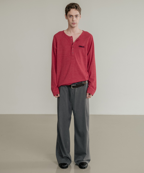 Свободные слаксы на резинке Grey
