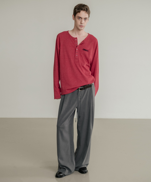 Свободные слаксы на резинке Grey