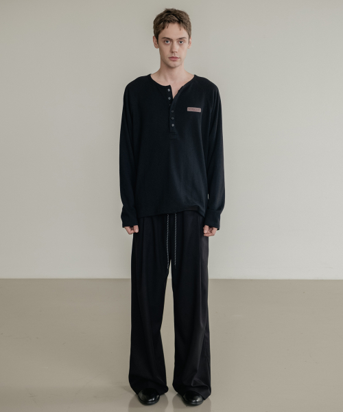 Свободные слаксы на резинке, Black