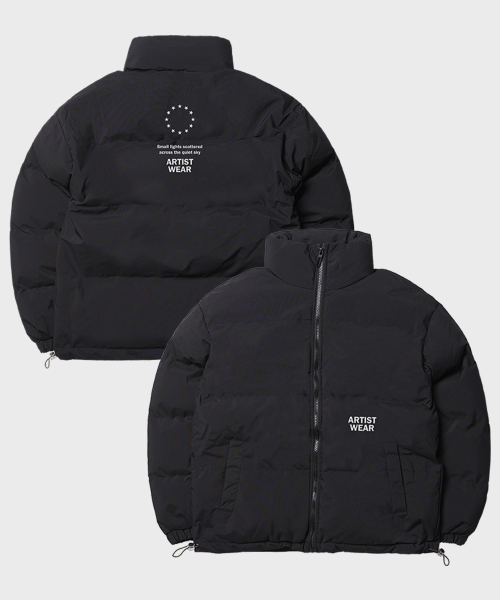 [3COLORS] Короткий пуховик Silent Sky