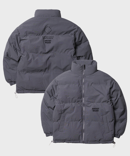 [3COLORS] Короткий пуховик Silent Sky