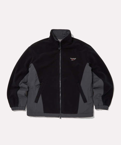 Fleece Reversible Куртка - Black:Charcoal