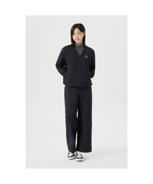 (W) Quilted Wide Pants G5PAW25861BKX